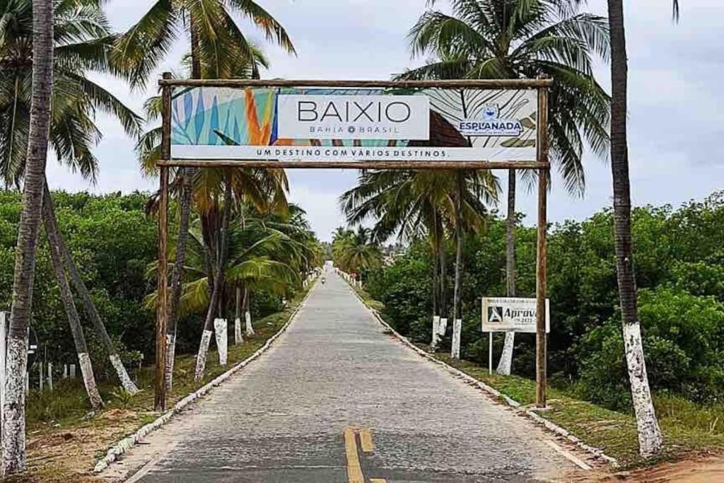 Baixio - Praia e pé na areia! Ponta de Inhambupe Esplanada Extérieur photo