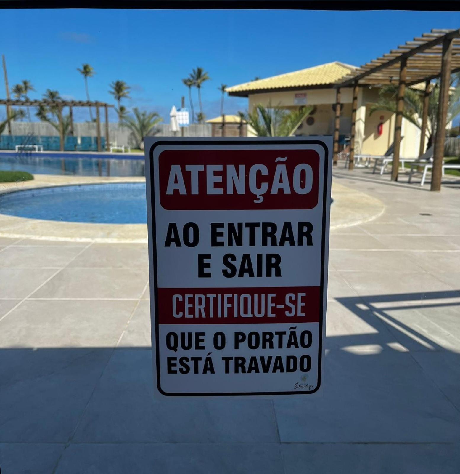 Baixio - Praia e pé na areia! Ponta de Inhambupe Esplanada Extérieur photo